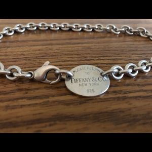 Authentic Tiffany & Co. choker necklace.